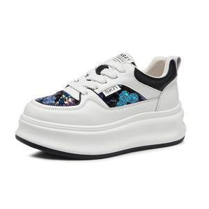 Низкие повседневные кроссовки для женщин POOQ, белый