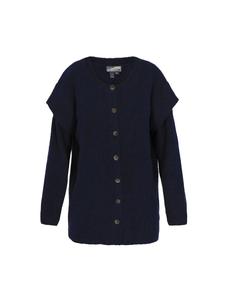 DreiMaster Женский кардиган темно-синего цвета