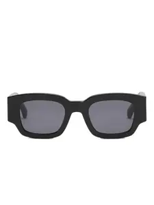 Солнцезащитные очки в прямоугольной оправе AMI Paris, черный