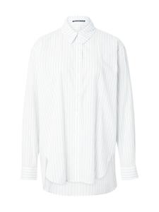 Блуза Qs, синий/белый