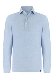 Boggi Milano Лонгслив в светло-голубом цвете