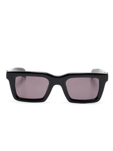 Солнцезащитные очки в квадратной оправе Alexander McQueen Eyewear, черный