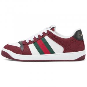 GUCCI Кроссовки Screener Low-Top для скейтбординга, женские, красные