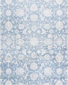 SAFAVIEH, 244 x 305 см, Ковер - коллекция Mirage - большой - Blue & Beige, ручной работы из шерсти и вискозы, идеально для гостиной, спальни, столовой (MIR340M)