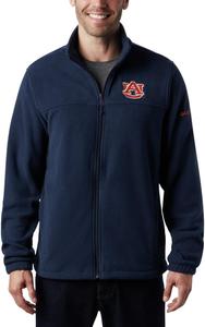 Куртка Columbia NCAA Collegiate Flanker III, мужская, флисовая, Aub - Collegiate Navy