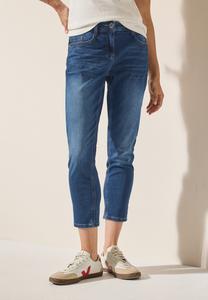 Джинсы облегающего кроя Cecil, темно-синий