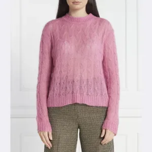 Свитер обычного кроя с добавлением шерсти Max&Co., розовый