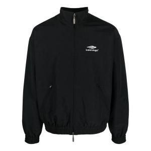 Куртка 3b sports icon tracksuit jacket small fit 'black' Balenciaga, черный