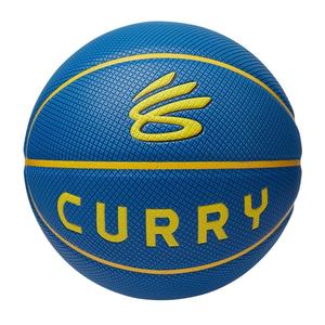 Under Armour Баскетбольный мяч CURRY 395 коллекция Whirlwind синий коллекционный уровень размер 7 тренировочный соревновательный unisex