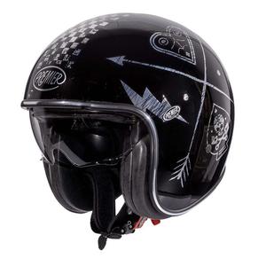 Открытый шлем Premier Helmets 23 Vintage NX 22.06, черный