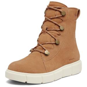 Женские зимние ботинки Sorel Explorer iii Joan водонепроницаемые высокие, коричневый