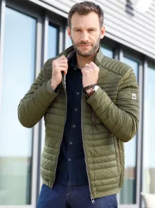 Новая канадская стеганая куртка, без капюшона New Canadian, оливковый