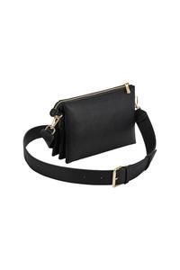 Бутиковая сумка через плечо Soft Touch Bagbase, черный