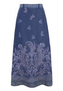 Юбка Dea Kudibal, пятнистый синий