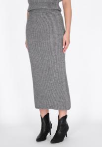 Юбка DreiMaster Pencil skirt, Grey Melange/Grey