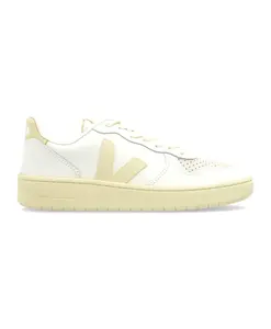 Спортивные туфли из высококачественной кожи v-10 Veja, бежевый