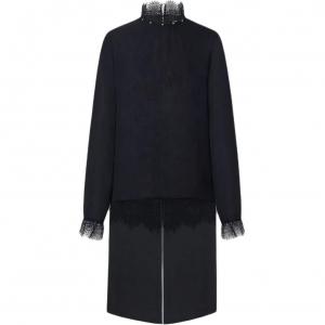 KARL LAGERFELD / Karl Lagerfeld Jeans Длинное платье с длинными рукавами KARL LAGERFELD черное