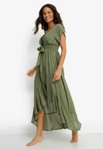 Платье макси Lascana, Khaki