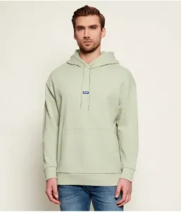 Толстовка Налонсо regular fit Hugo Blue, зеленый