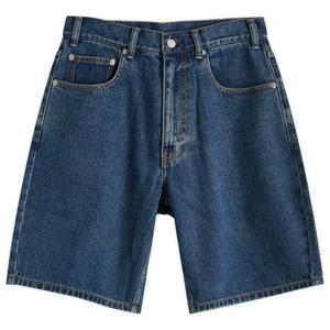 Выстиранные джинсовые шорты Thisisneverthat, синий