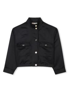 Michael Kors Kids куртка с карманами карго, черный