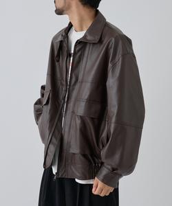 Винтажная куртка-пилот A2 из искусственной кожи Colony 2139, цвет Brown