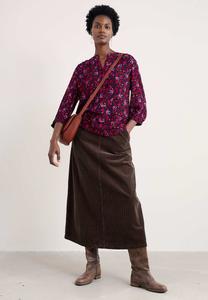 Блуза Seasalt Cornwall Blouse, Red - Paper Birds Jam/Red