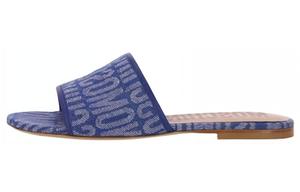 Лого-принт Мулы MOSCHINO, Оригинальная коробка для обуви в комплекте