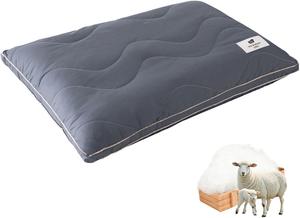 YOUR MOON Подушка YOUR MOON Organic Wool Medium Soft Gray-medium Soft