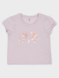 Футболка с логотипом Gap, розовый