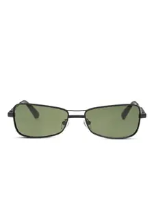 Солнцезащитные очки в прямоугольной оправе JACQUEMUS, черный