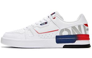 Обувь для скейтбординга Мужская низкая белая/синяя 361°