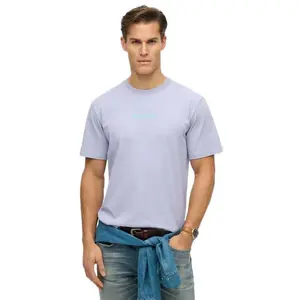 Футболка с коротким рукавом Superdry Core Logo City, фиолетовый