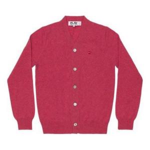 Кардиган COMME des GARCONS PLAY Small Heart Cardigan 'Pink' AZ-N080-051-4, розовый
