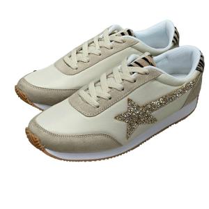 Женские винтажные кроссовки кремового цвета Gypsy Jazz