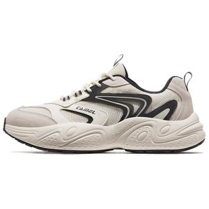 CAMEL Q-state Tide противоскользящие износостойкие низкие массивные кроссовки мужские цвет слоновая кость/черный, цвет Ivory White/Black