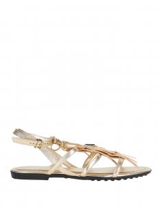 Сандалии Tod'S, платиновый
