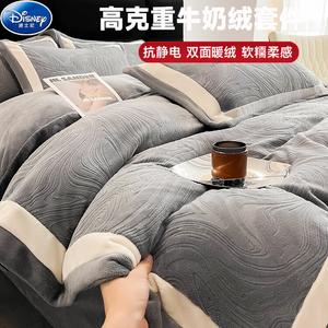 Disney Комплект постельного белья 4 предмета, простыня на резинке 180 см, пододеяльник 200x230 см