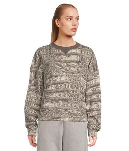 Толстовка adidas by Stella McCartney Loose Sweatshirt Printed JW4648, цвет Almond Milk-smc Charcoal