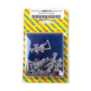 Мальбурская пехота в лагере, Historical Miniatures (The Foundry)