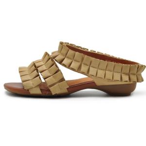 Устойчивые к истиранию тапочки-слайды женские абрикосового цвета ARTMU, Apricot 1919-121