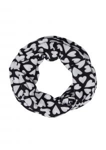 s.Oliver Шарф-труба в черном цвете