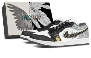 Кроссовки Air 1 Cushioning Low top Vintage Basketball Shoes Unisex Jordan, светлый серый