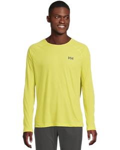 Футболка Helly Hansen Trail Long Sleeve T-Shirt, цвет Cyber Lime