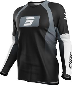 Мотокроссовая майка Shot draw instinct, Black/Grey
