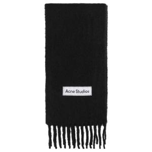 Вышитый шарф «Долина» Acne Studios, черный