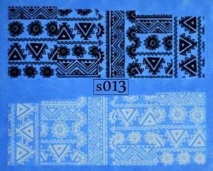 Водные наклейки для ногтей - № S013, Raisin