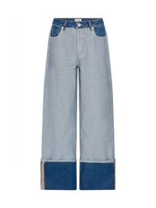 ICHI Джинсы с широкими штанинами 'MIANNA' в синем цвете