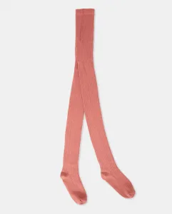 Базовый детский трико в рубчик Cotton Juice, темно-розовый