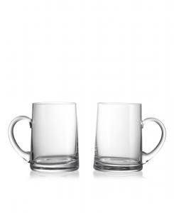 Набор из двух пивных кружек Craft Brew, 18 унций Waterford, Clear